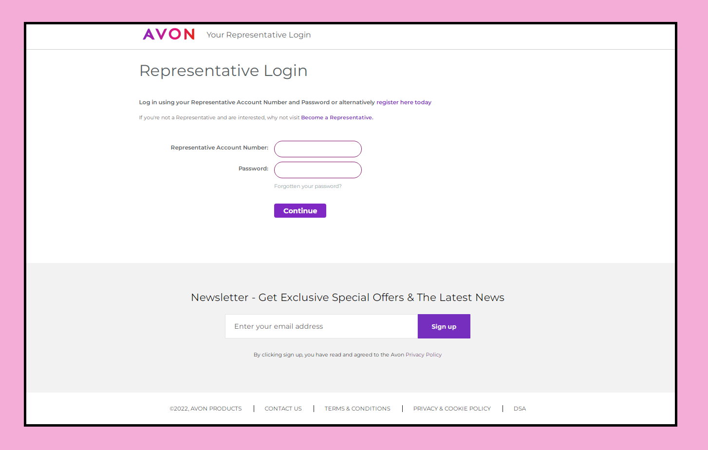 Why Avon Login Representative Account Is The Right Choice For You?